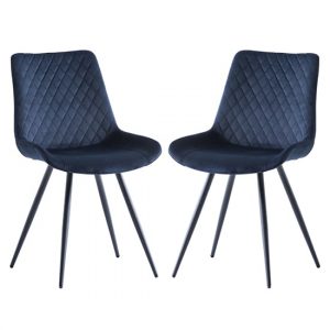 maija-deep-blue-velvet-dining-chairs-black-legs-pair