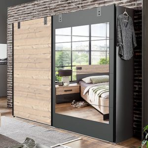 malmo-sliding-door-mirrored-wardrobe-silver-graphite