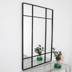 manhattan-pane-design-wall-mirror-black-frame