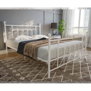 manila-metal-double-bed-white