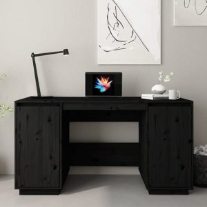 marcel-solid-pine-wood-laptop-desk-2-door-black