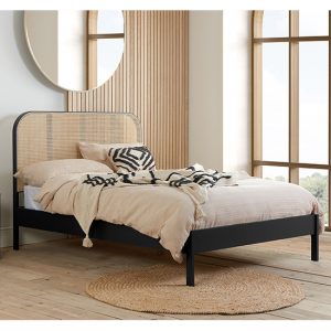 margot-wooden-double-bed-black-rattan-headboard