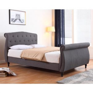 marianna-linen-fabric-double-bed-dark-grey