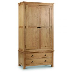 marlborough-combination-wardrobe-waxed-oak-2-doors