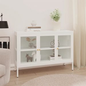 masika-steel-display-cabinet-3-doors-white