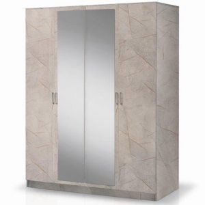 mayon-4-doors-wardrobe-grey-marble