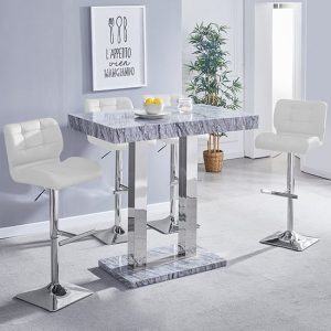 melange-marble-effect-bar-table-4-candid-white-stools