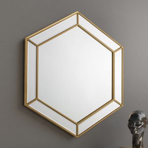 melody-hexagonal-wall-mirror-gold