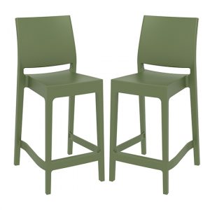 mesa-olive-green-polypropylene-bar-chairs-pair