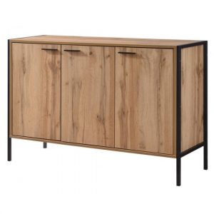 michigan-wooden-shoe-storage-cabinet-oak-3-doors