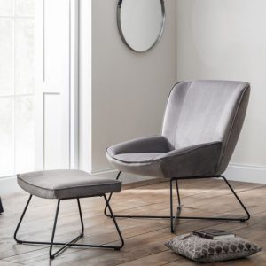 mila-velvet-bedroom-chair-stool-grey