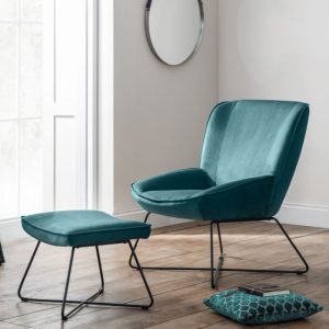 mila-velvet-bedroom-chair-stool-teal