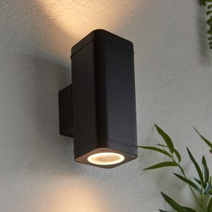 milton-2-lights-aluminium-wall-light-textured-black