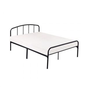 milton-metal-double-bed-black
