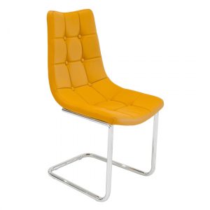 mintaka-faux-leather-dining-chair-mustard-yellow