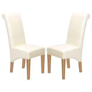 modals-beige-leather-dining-chairs-a-pair-wooden-legs