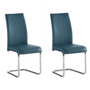 monaco-teal-pu-leather-dining-chair-a-pair