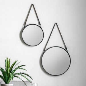 morston-round-set-of-2-wall-bedroom-mirrors-black-frame