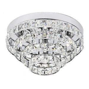 motown-4-lights-clear-crystals-flush-ceiling-light-chrome
