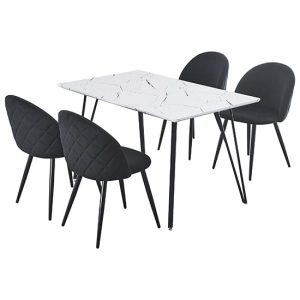 muirkirk-white-marble-effect-dt-4-black-velvet-chairs