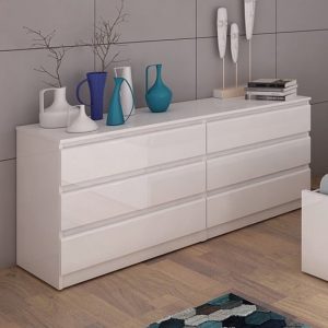 nakou-wide-high-gloss-chest-of-6-drawers-white