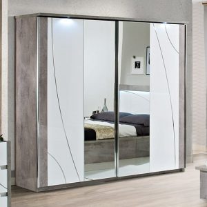namilon-led-mirrored-sliding-wardrobe-white-grey-marble