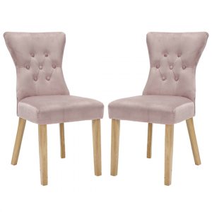 naples-blush-pink-linen-fabric-dining-chairs-pair