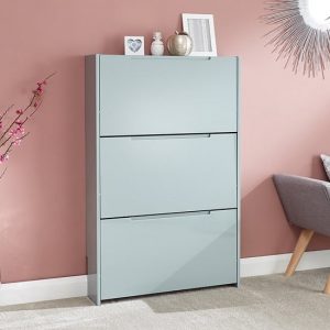 narrow-wooden-3-tier-shoe-storage-cabinet-grey-high-gloss