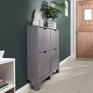 narrow-wooden-shoe-storage-cabinet-grey-4-drawers