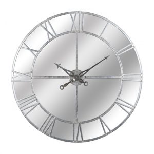 neoga-large-foil-mirrored-wall-clock-silver