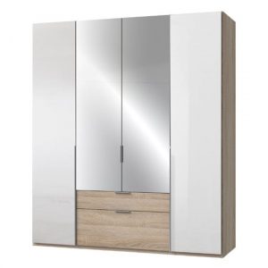 new-xork-4-doors-mirrored-wardrobe-high-gloss-white-oak