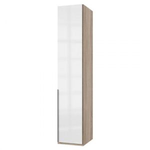 new-xork-tall-wooden-wardrobe-high-gloss-white-oak-1-door