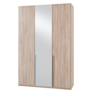 new-york-mirrored-wardrobe-oak-3-doors