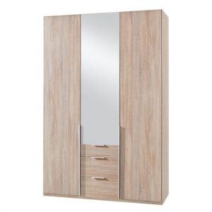new-york-tall-mirrored-3-doors-wardrobe-oak