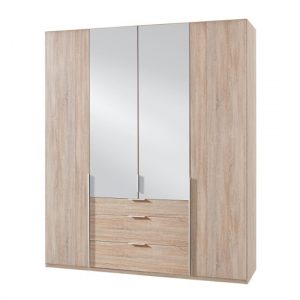 new-york-tall-mirrored-4-doors-wardrobe-oak