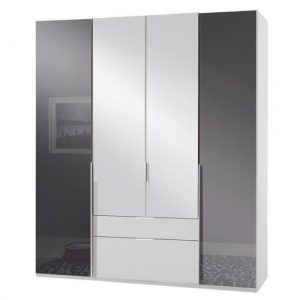 new-zork-mirrored-4-doors-wardrobe-gloss-grey-white