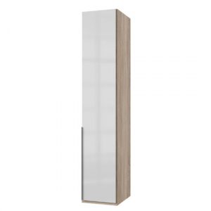 new-zork-tall-wardrobe-gloss-white-oak-1-door