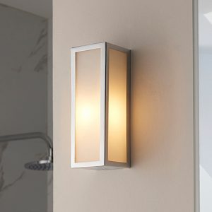 newham-small-wall-light-chrome-frosted-glass-diffuser