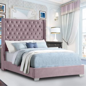 newkirk-plush-velvet-double-bed-pink