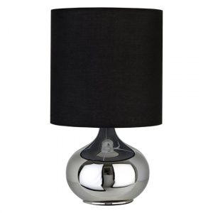 nikowi-black-fabric-shade-table-lamp-chrome-metal-base