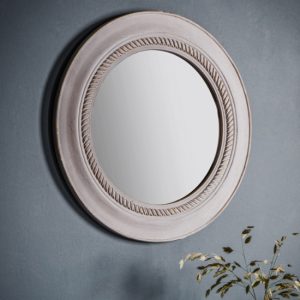 nisan-round-wall-mirror-distressed-grey-frame