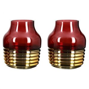 noble-glass-set-of-2-large-decorative-vase-burgundy-gold