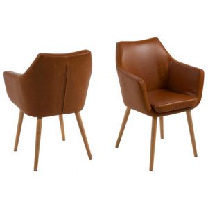 noella-brown-faux-leather-dining-chairs-armrest-pair