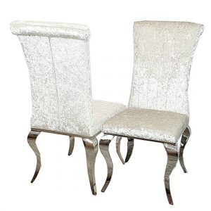 north-line-cream-crushed-velvet-dining-chairs-pair
