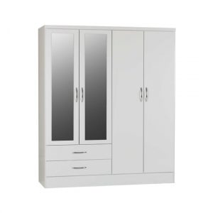 nunky-mirrored-wardrobe-white-gloss-4-doors-2-drawers