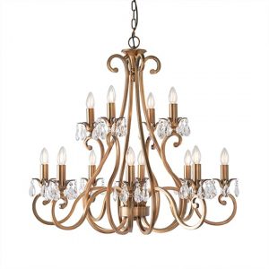 oksana-12-lights-clear-crystal-pendant-light-antique-brass