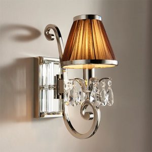 oksana-single-wall-light-nickel-chocolate-shade