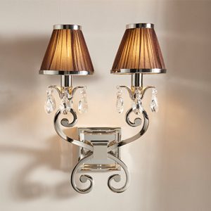 oksana-twin-wall-light-nickel-chocolate-shades