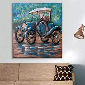 oldtimer-picture-metal-wall-art-blue