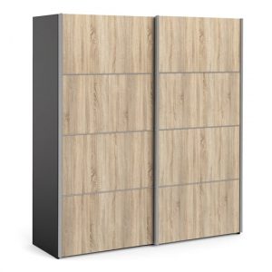 opim-wooden-sliding-doors-wardrobe-black-oak-5-shelves